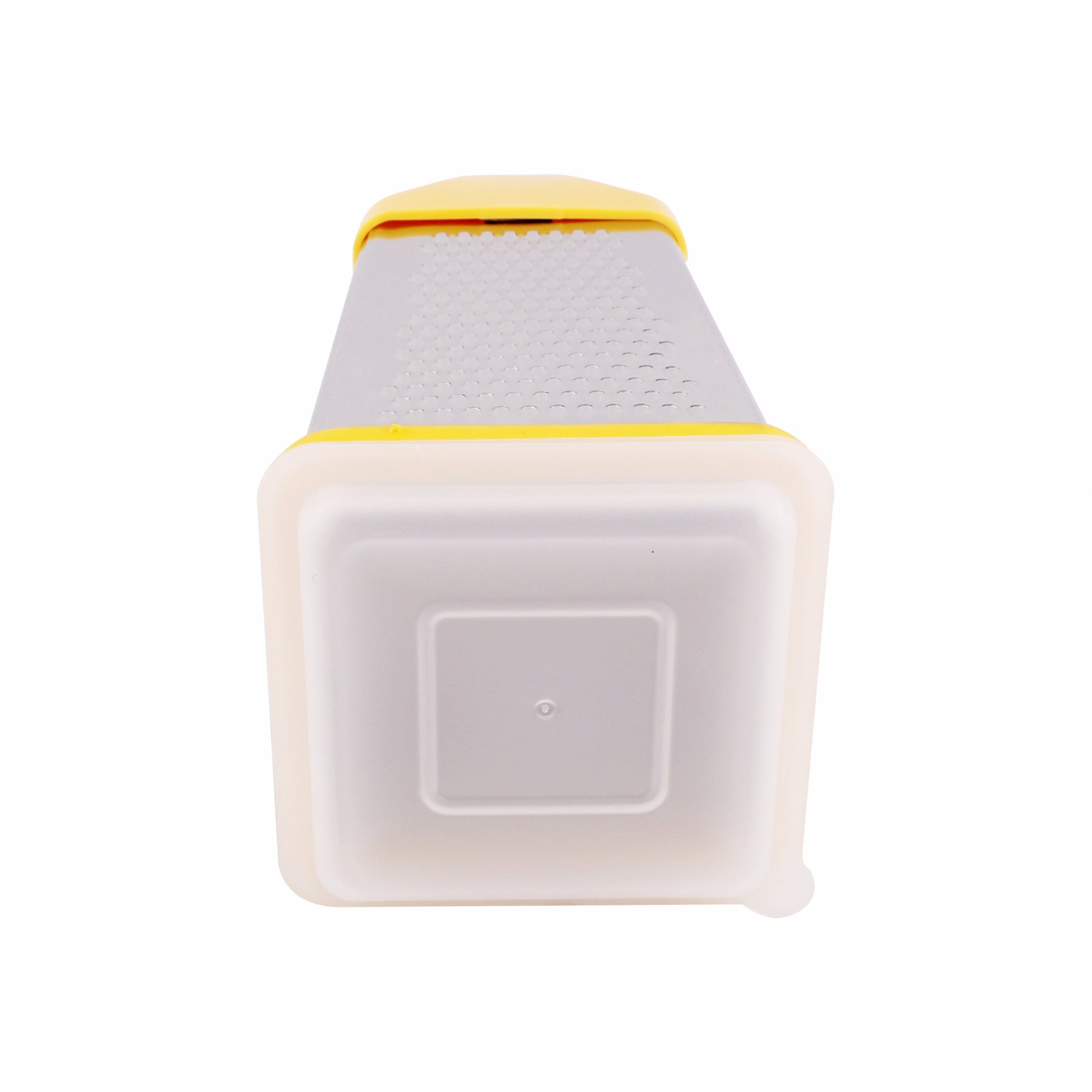 Classy Touch - 4 in 1 Stainless Steel, Silicone Grater With Container Yellow - Ghar Sajawat