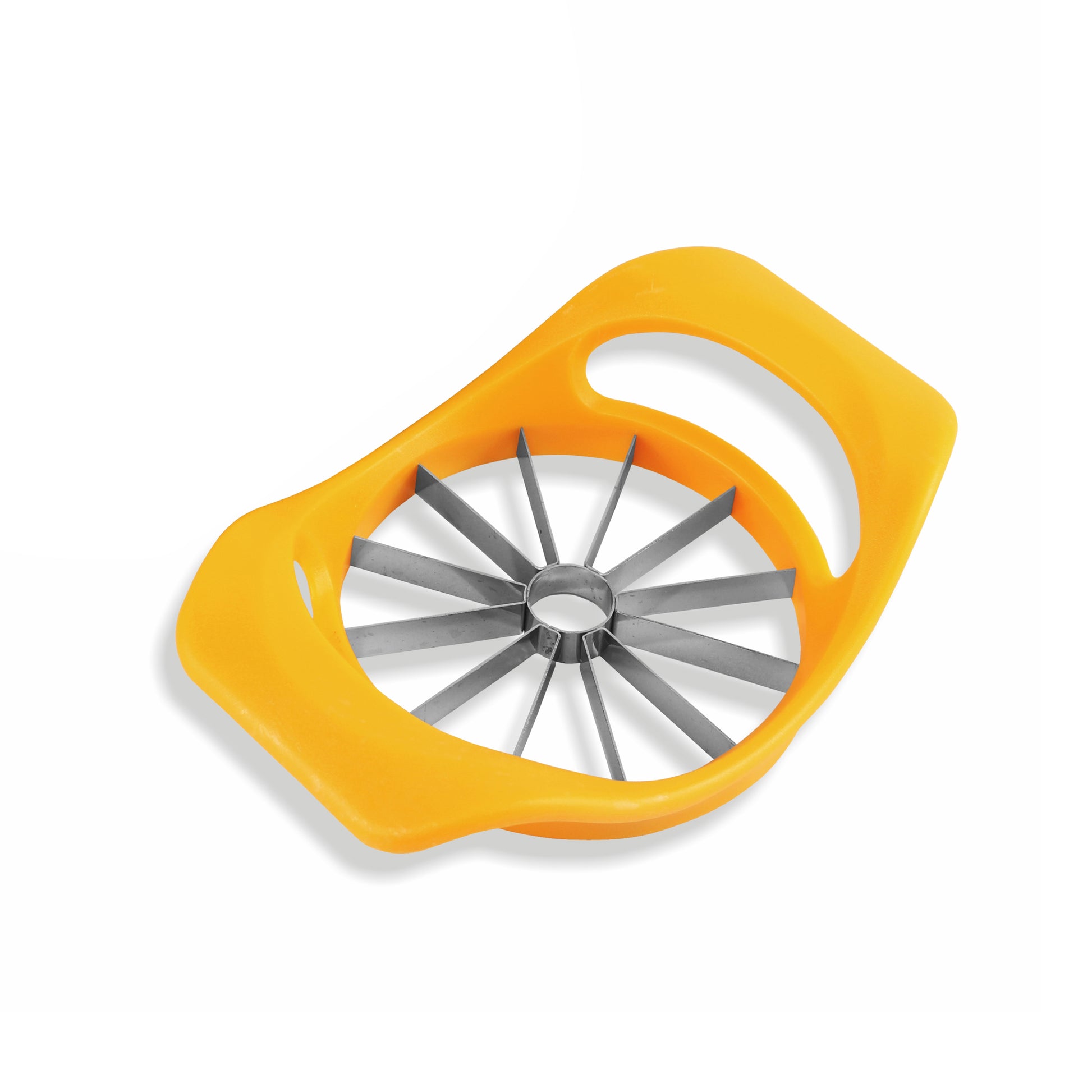 Classy Touch - Apple Cutter Stainless Steel Blades Yellow - Ghar Sajawat