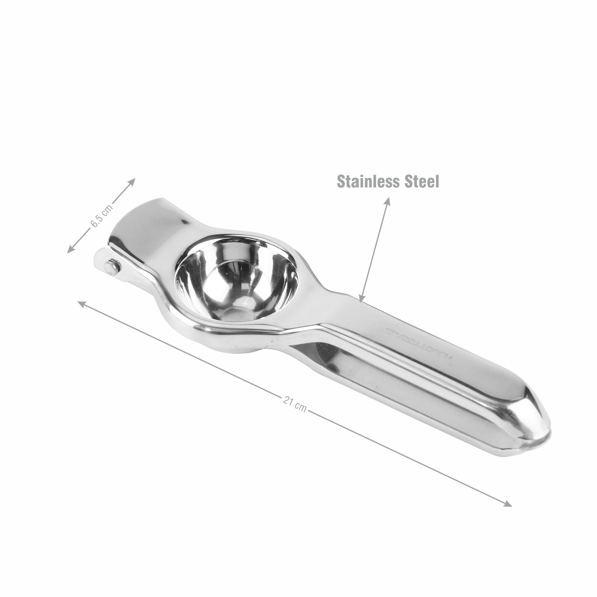 Classy Touch - Lemon Squeezer Stainless Steel With Opner Silver - Ghar Sajawat