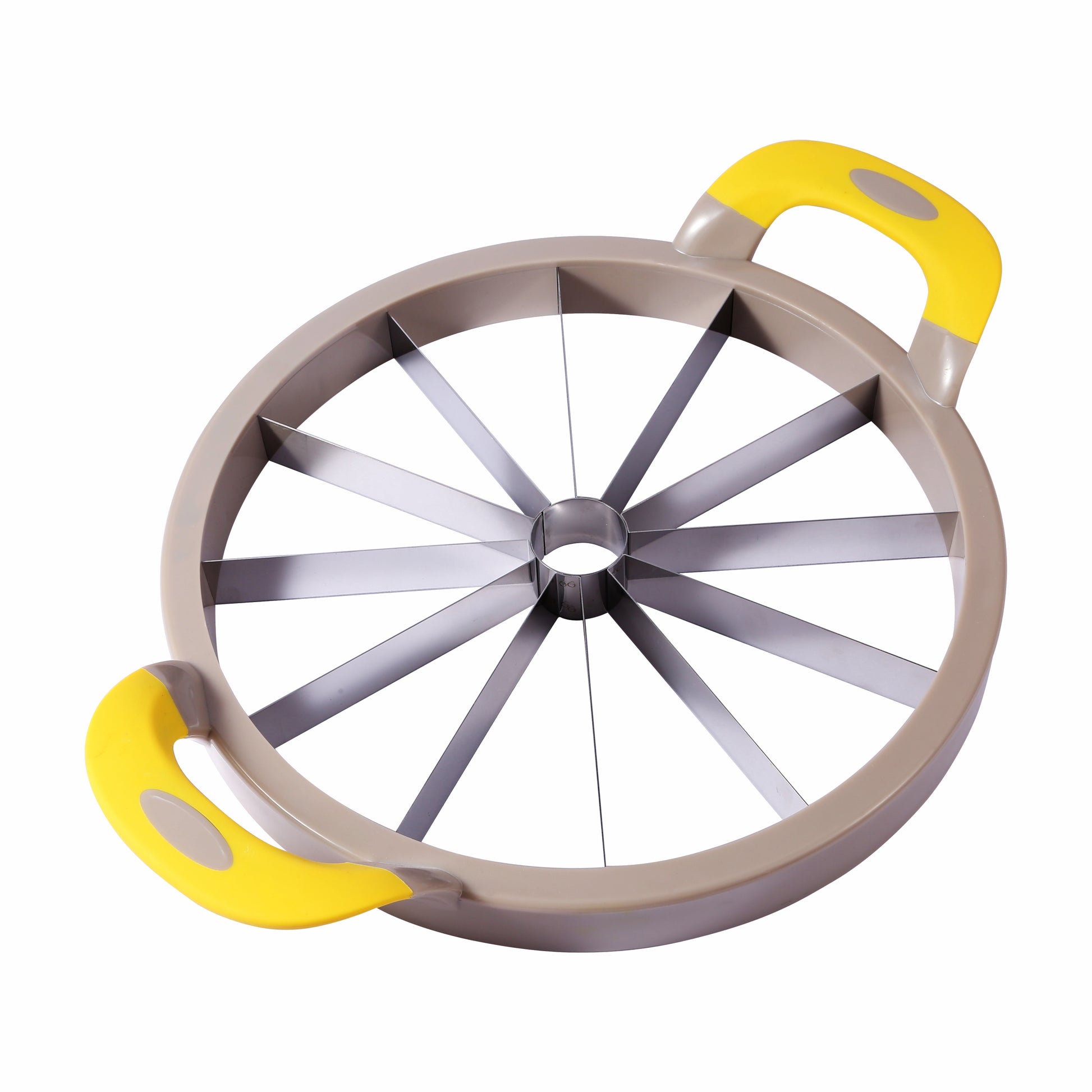 Classy Touch - Melons Cutter Stainless Steel Blades Yellow - Ghar Sajawat