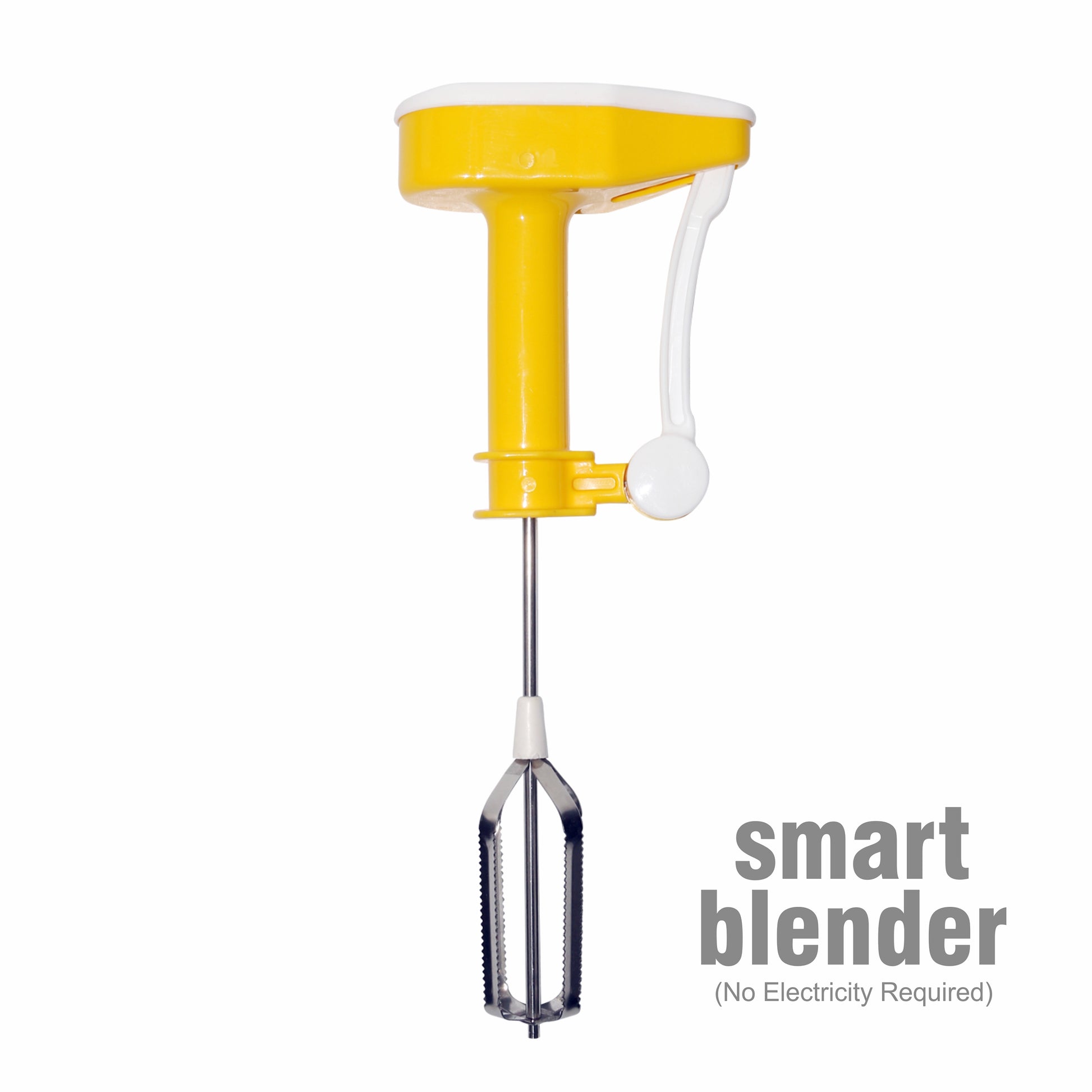 Classy Touch - Smart Blender Stainless Steel And ABS Plastic Hand Blender Yellow - Ghar Sajawat