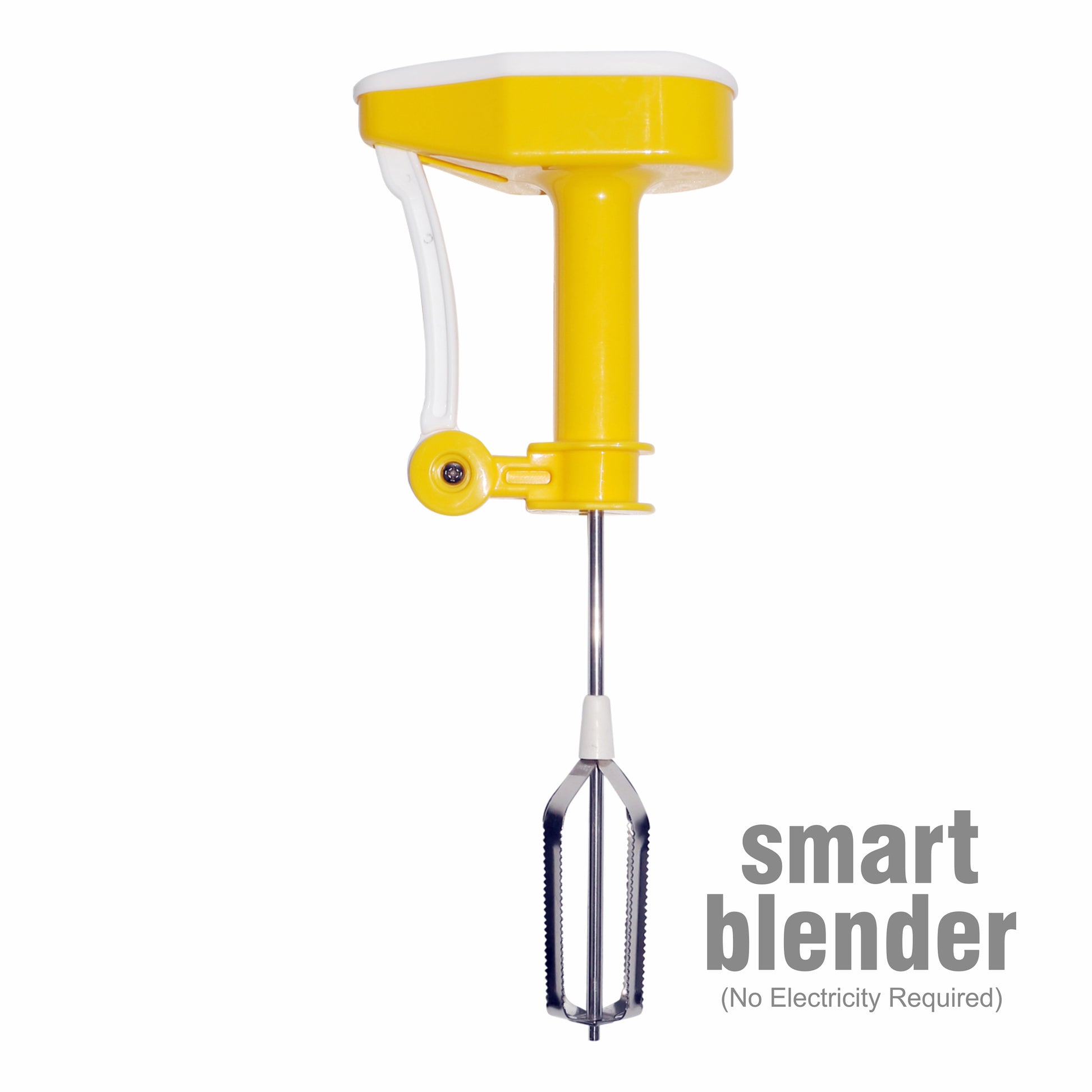 Classy Touch - Smart Blender Stainless Steel And ABS Plastic Hand Blender Yellow - Ghar Sajawat