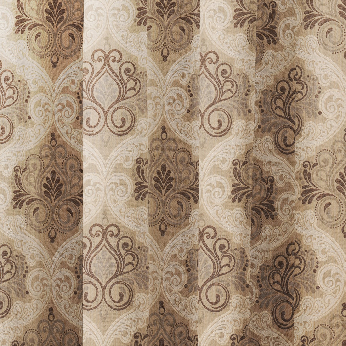 Curtain Street - Irish Medallion Curtain (75002-2) Beige