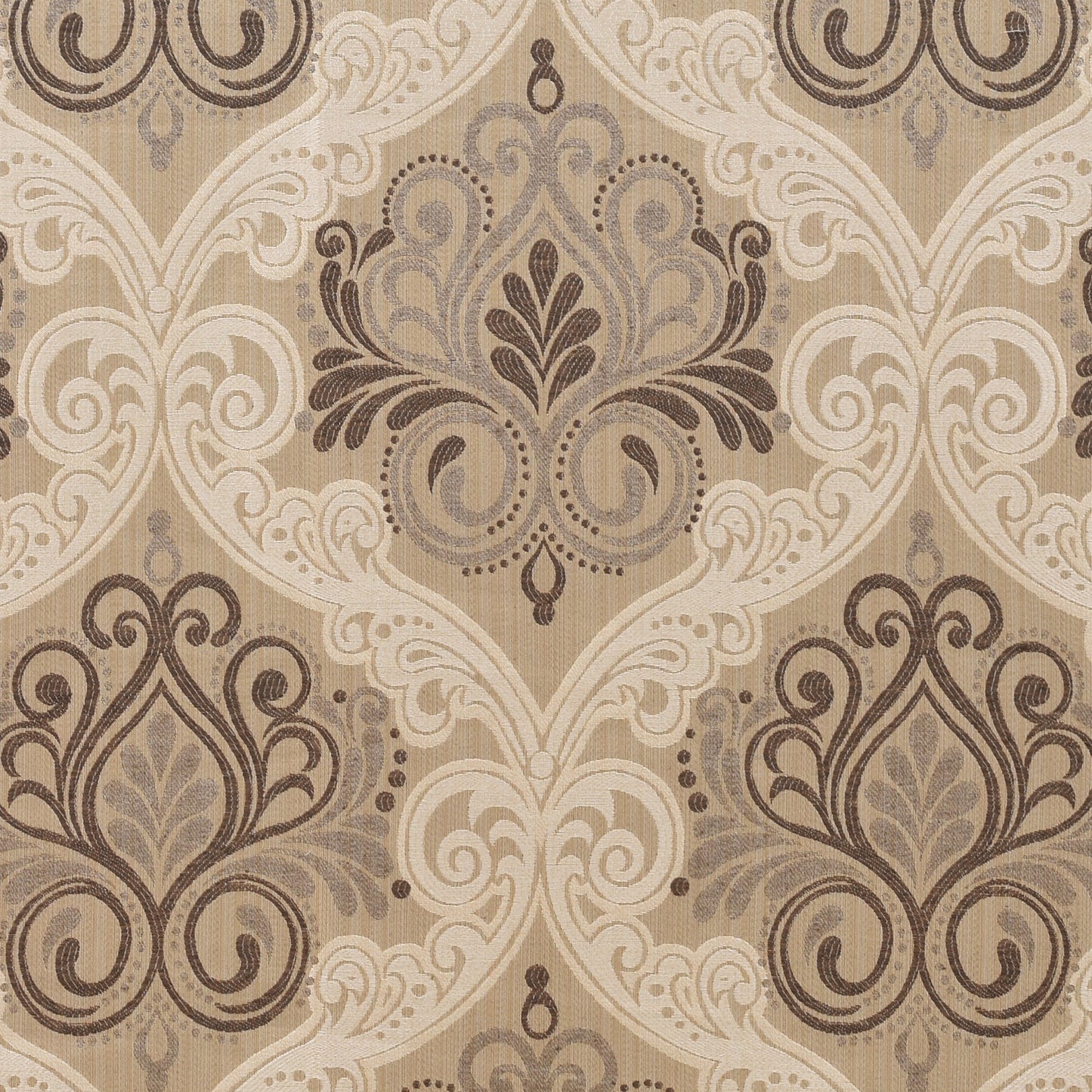 Curtain Street - Irish Medallion Curtain (75002-2) Beige