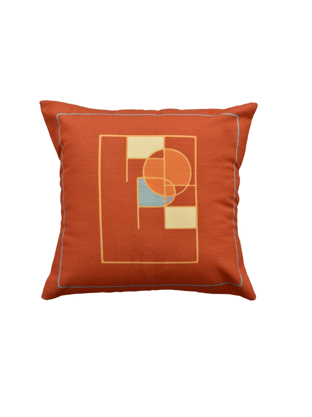 Geometric Print Set of 2 Cushion Cover