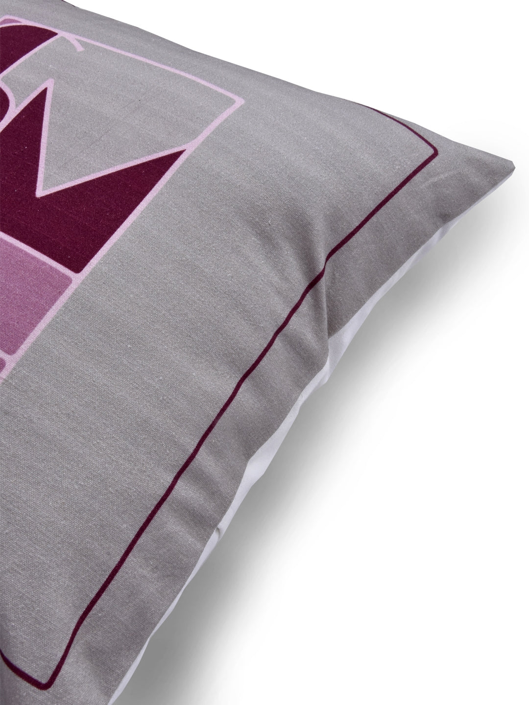 Geometric Print Set of 2 Cushion Cover