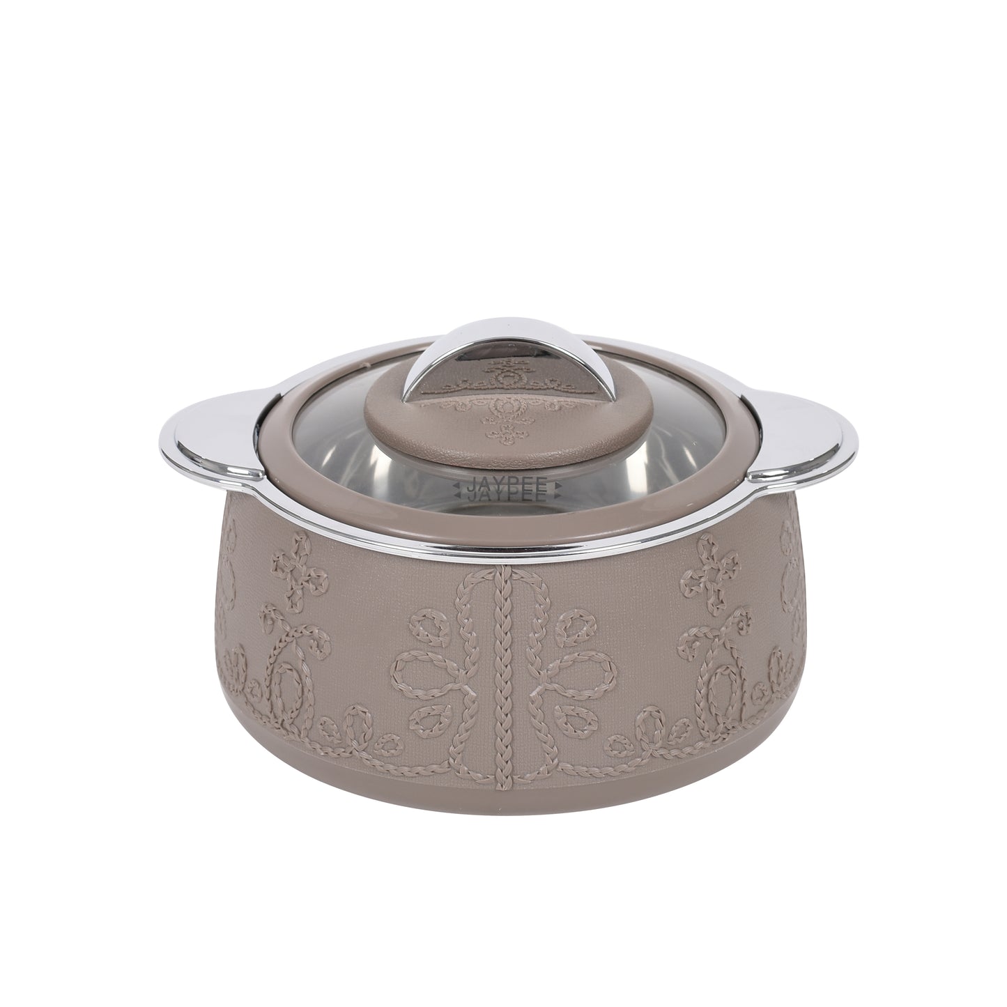 Jaypee Plus - Fabrene Stainless Steel Casserole 1Pcs (1000ML) Beidge - Ghar Sajawat