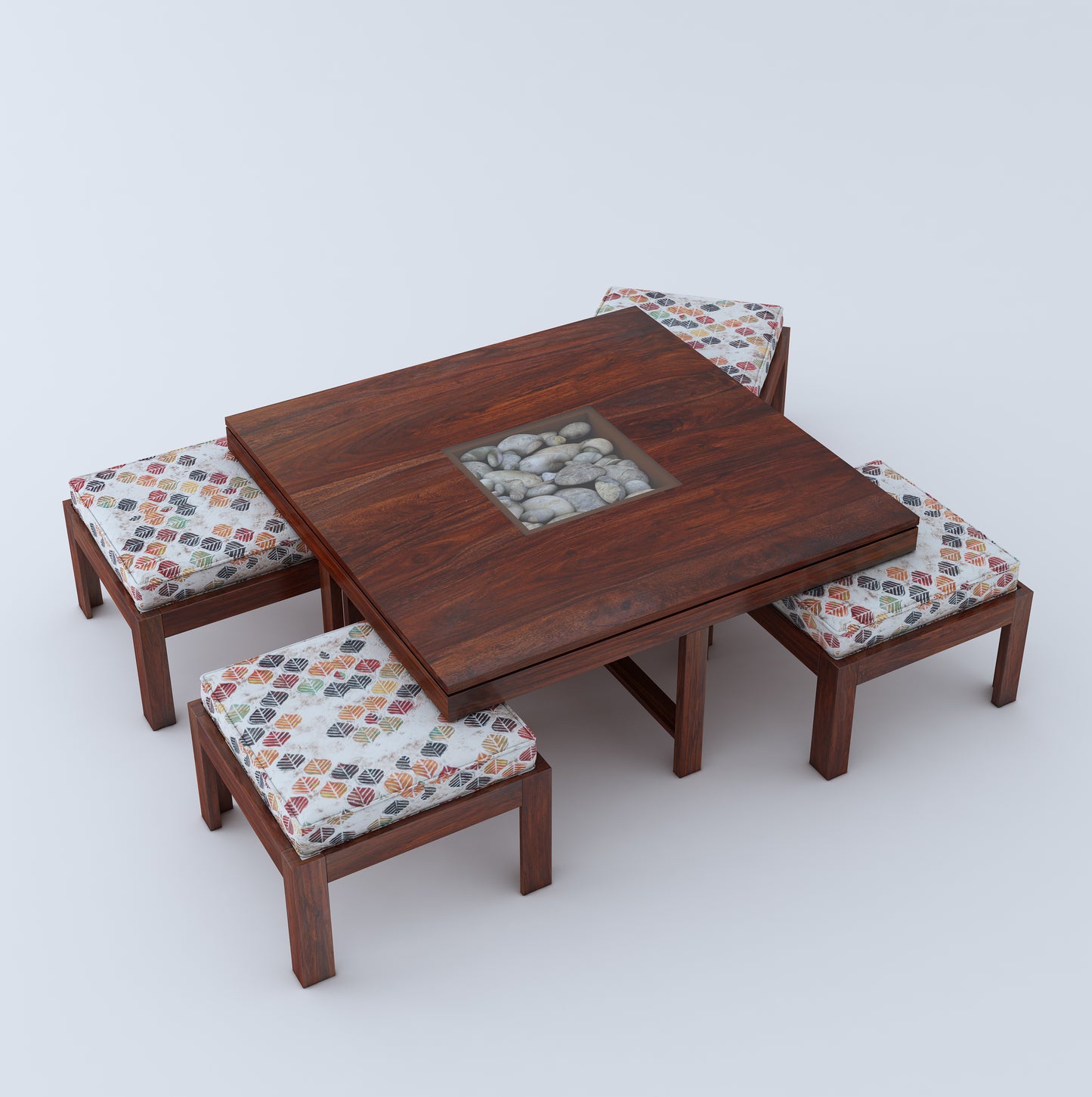 Max Floral Coffee Table - Ghar Sajawat