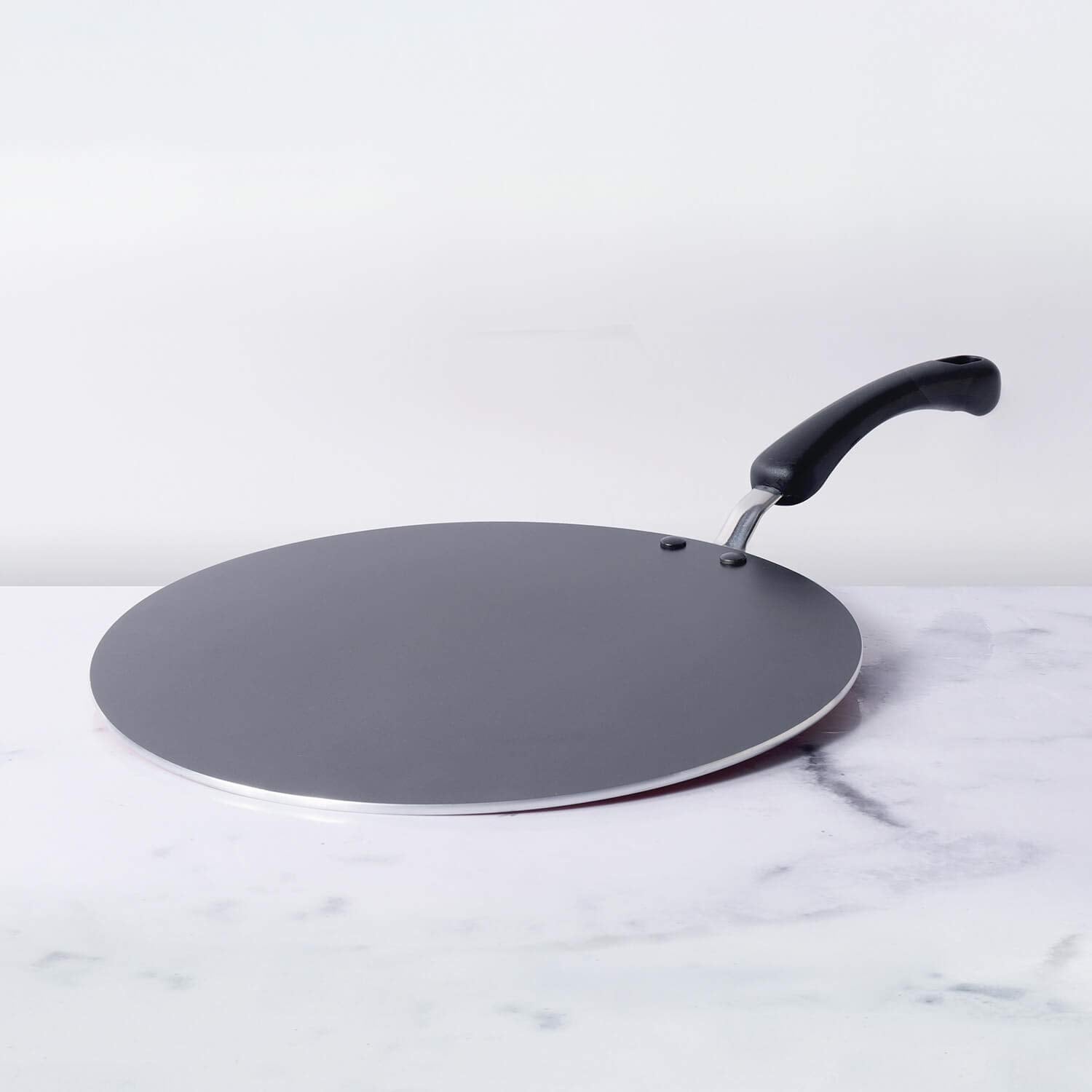 Meyer - Edgeless Flat Tawa Non-Stick 30 Cm Orange - Ghar Sajawat