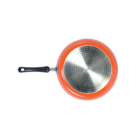 Meyer - Flat Tawa With Induction Non-Stick 28 Cm Orange - Ghar Sajawat