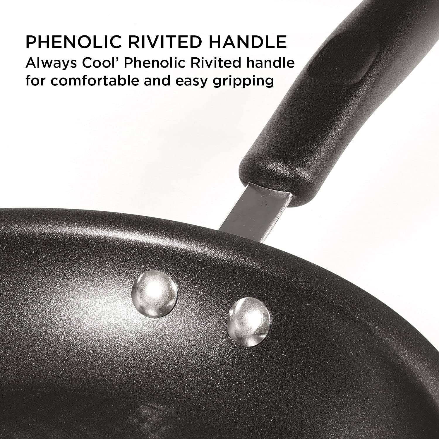 Meyer - PreSeasoned Curved Roti Tawa Cast Iron TOXIN-Free 26 Cm Black - Ghar Sajawat