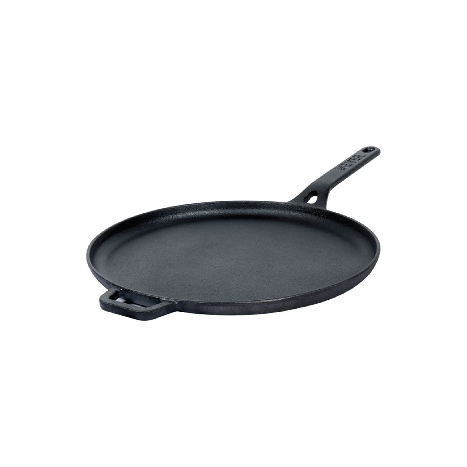 Meyer - PreSeasoned Flat Dosa Tawa Cast Iron TOXIN-Free 28 Cm Black - Ghar Sajawat