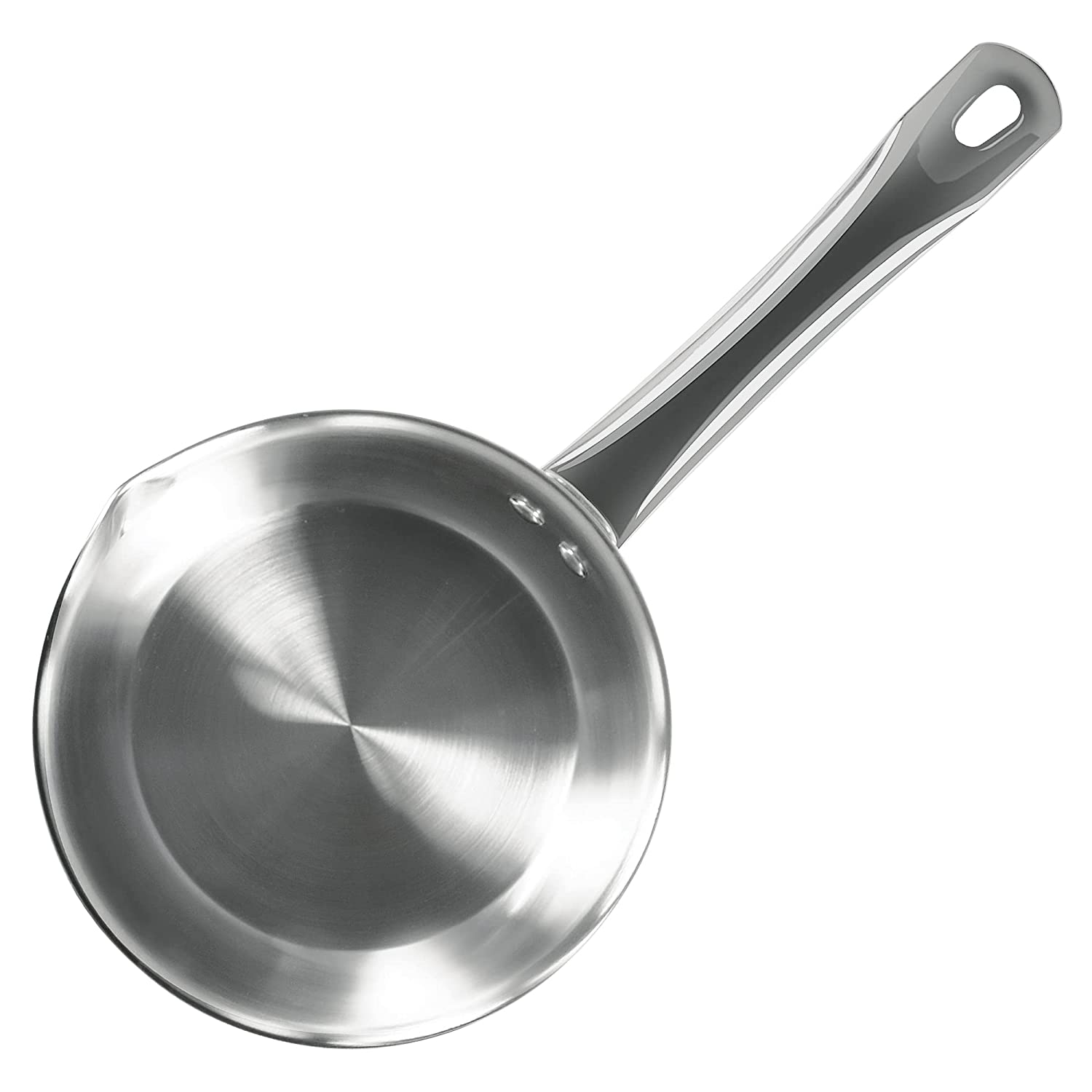 Milton - Procook Sauce Pan Bottom TriPly Stainless Steel 18 Cm - 2.3 Ltr Silver - Ghar Sajawat