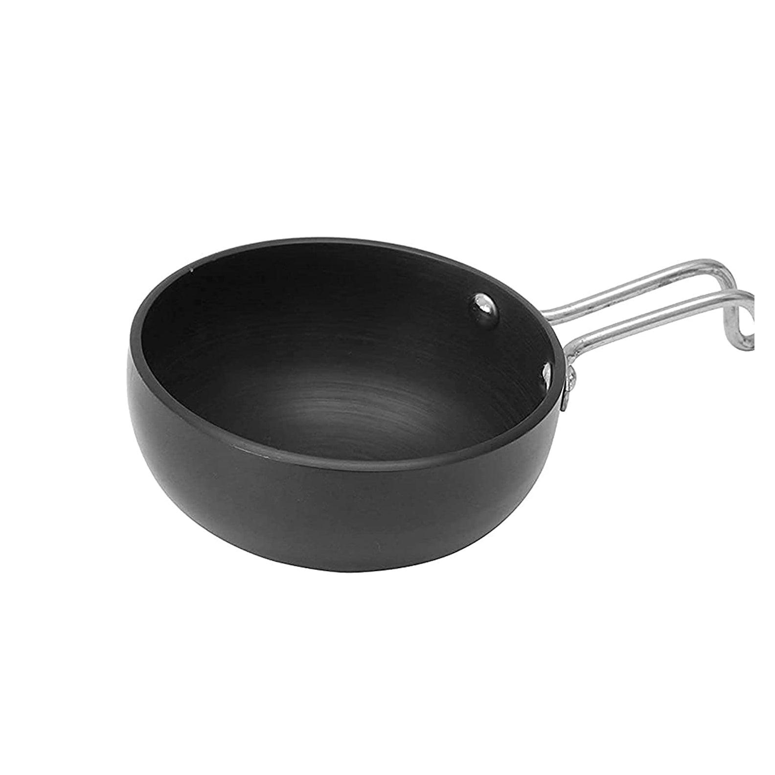 Milton - Procook Tadka Pan Hard Anodized 10 Cm Dark Grey - Ghar Sajawat
