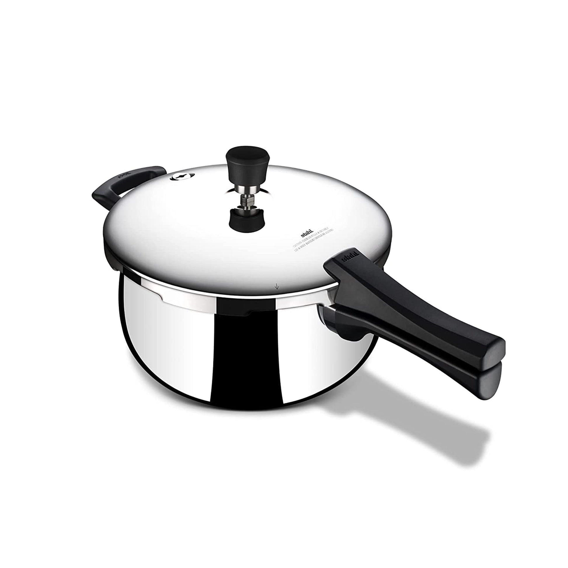 Stahl - Xpress Belly Cooker Triply Stainless Steel 3 Ltr Silver - Ghar Sajawat