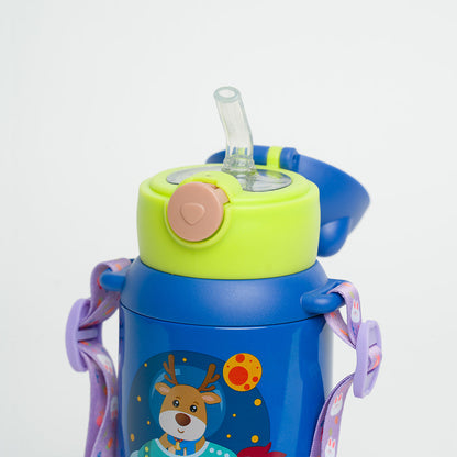 Jaypee Plus Swift 500ml Bottle  Blue | Stainless Steel, Leak-Proof, Vacuum Insulated Flask