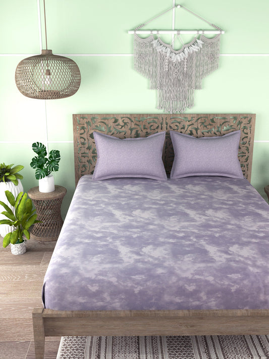 Abstract Super King 100% Cotton Bedsheet Set