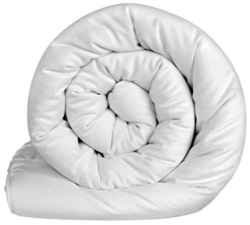 Pure White Microfiber Double comforter for Mild Winter