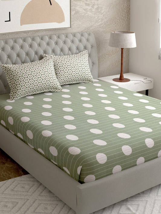 Cotton Satin Super King Bedsheet Combo Set