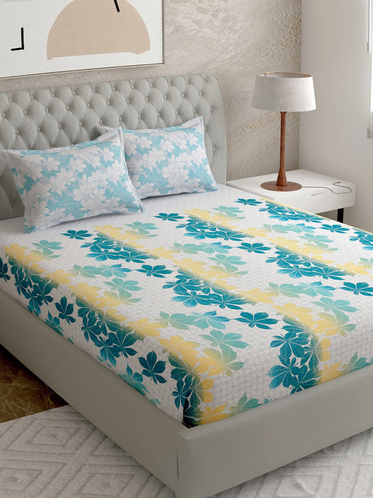 Cotton Satin Super King Bedsheet Combo Set