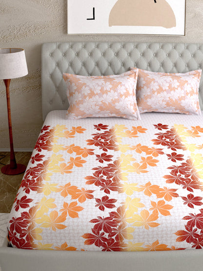 Cotton Satin Super King Bedsheet Combo Set