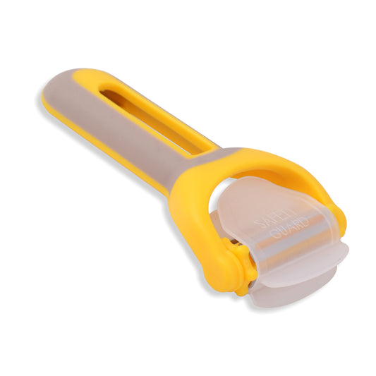 Classy Touch - 4-In-1 Stainless Steel Vegetable Peeler + Bottle Opener Yellow - Ghar Sajawat