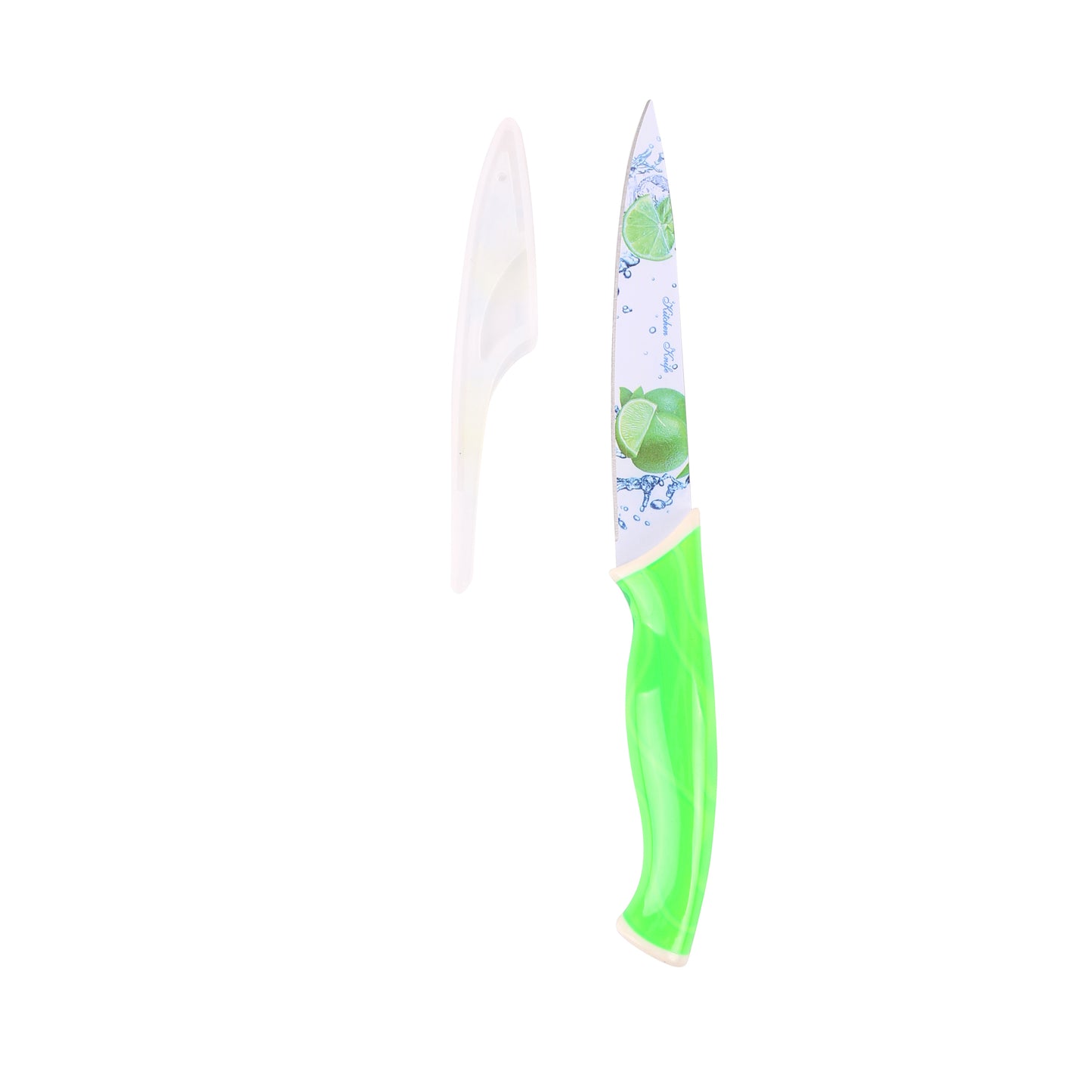 Classy Touch - Kitchen Knife Stainless Steel Green - Ghar Sajawat