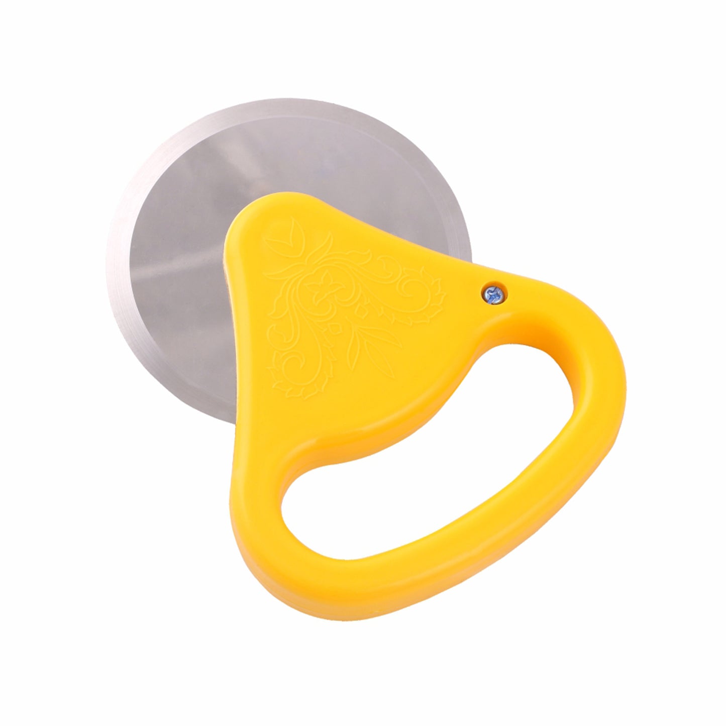 Classy Touch - Pizza Cutter Stainless Steel Yellow - Ghar Sajawat