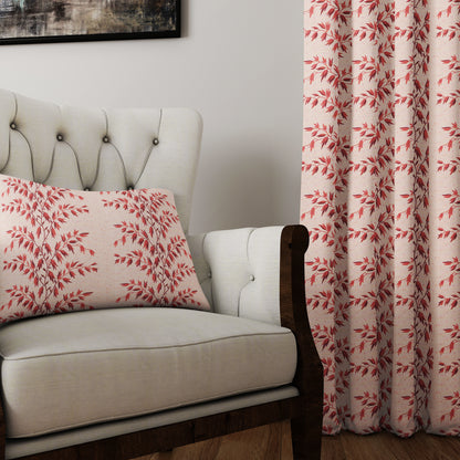 Curtain Street - 00043 Turbo Print Maroon