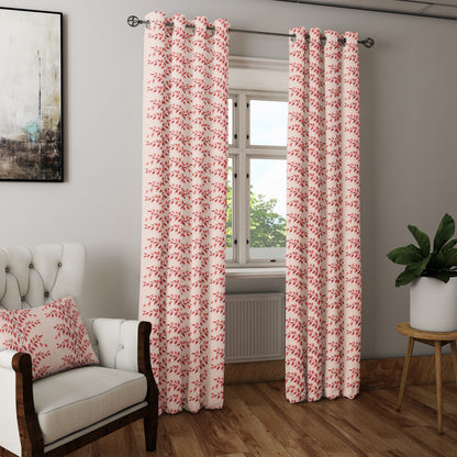 Curtain Street - 00043 Turbo Print Maroon