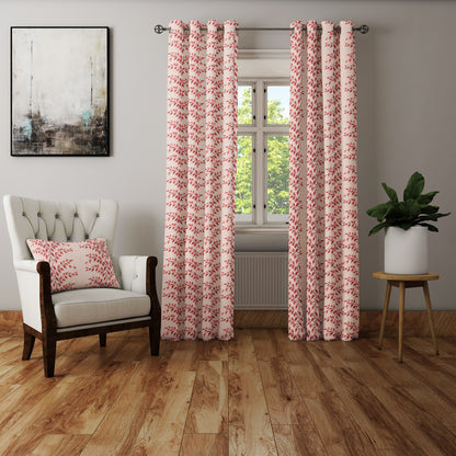 Curtain Street - 00043 Turbo Print Maroon