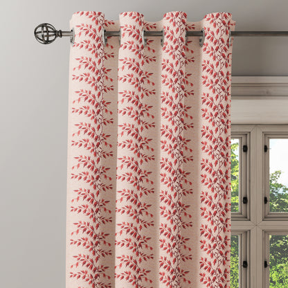 Curtain Street - 00043 Turbo Print Maroon