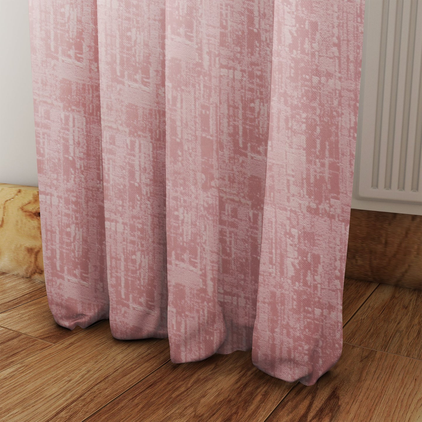 Curtain Street - Cameo Texture Curtain (00002-045) Pink