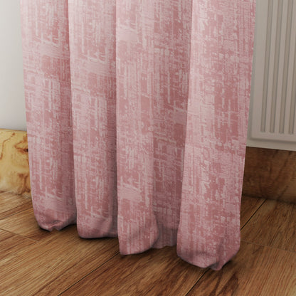 Curtain Street - Cameo Texture Curtain (00002-045) Pink