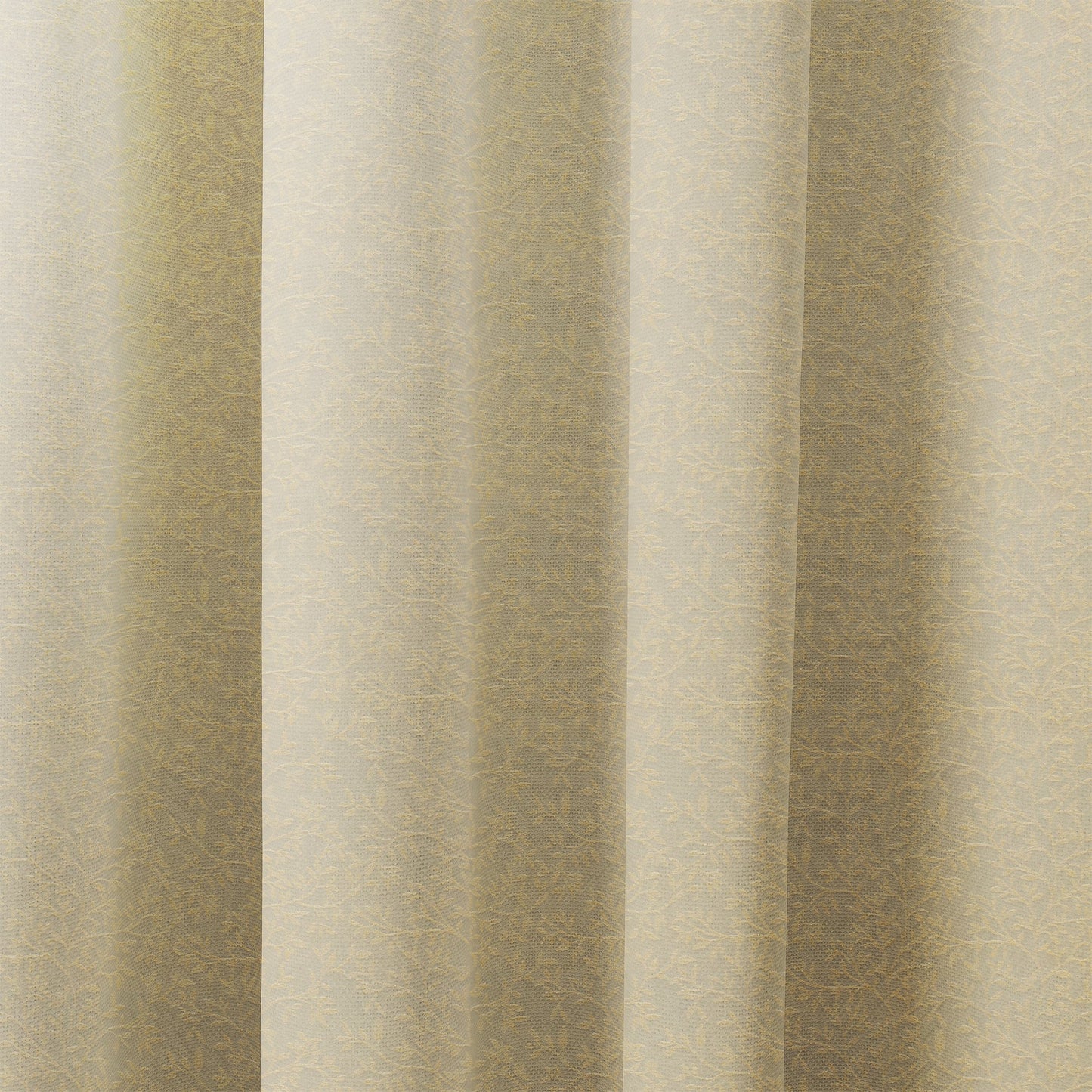 Curtain Street - Chester Leaf Curtain (00101-004) Cream