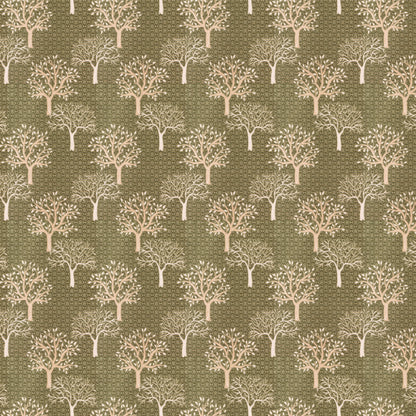 Curtain Street - Heavy Print 101 Green