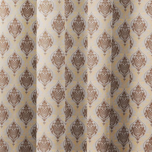 Curtain Street - IPL Harlequin Curtain (62001) Coffee