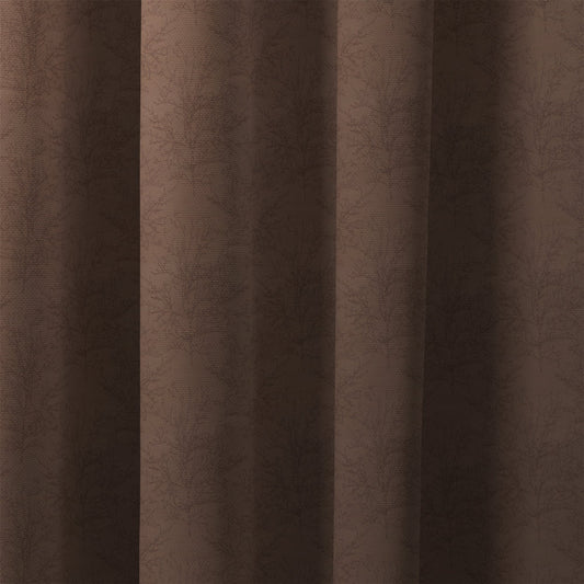 Curtain Street - Intel Tree Bush Curtain (2551) Brown