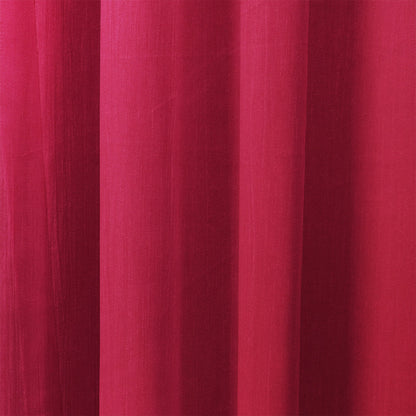 Curtain Street - Long Crush Simple Curtain (14) Dark Pink