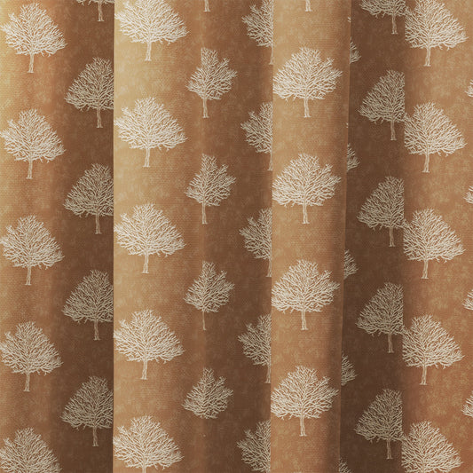 Curtain Street - Radiance Damask Tree Curtain (00101-004) Beige