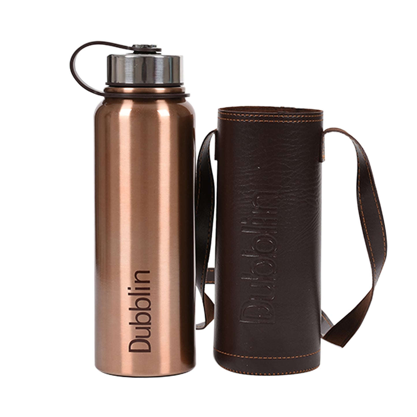 Dubblin - Turbo Thermosteel Bottle 1100ML Gold - Ghar Sajawat