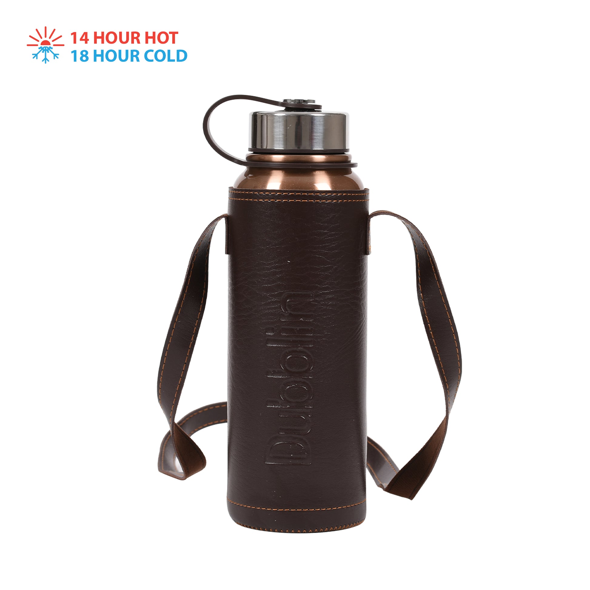 Dubblin - Turbo Thermosteel Bottle 1100ML Gold - Ghar Sajawat