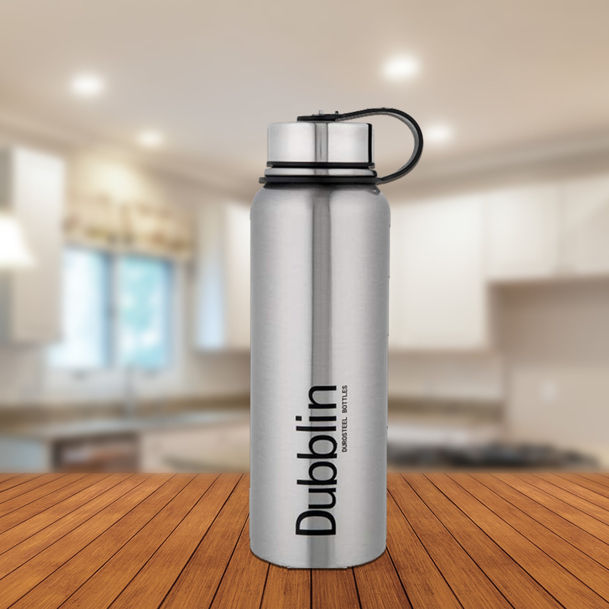 Dubblin - Turbo Thermosteel Bottle 1100ML Silver - Ghar Sajawat