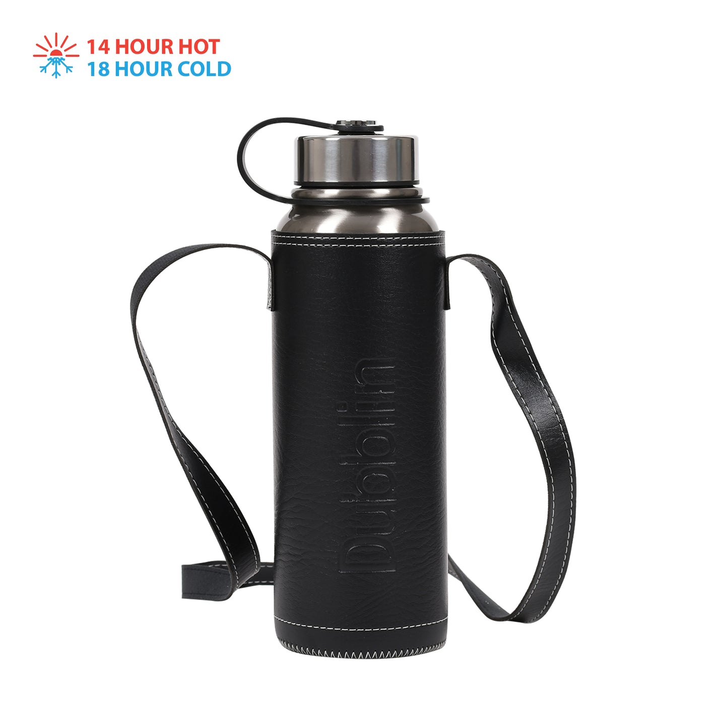 Dubblin - Turbo Thermosteel Bottle 1100ML Silver - Ghar Sajawat