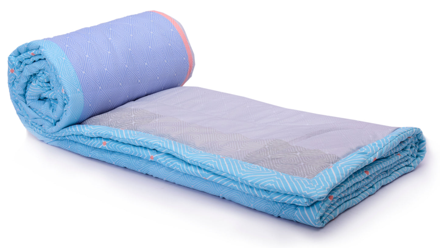 Blue Supersoft Double bed AC Comforter