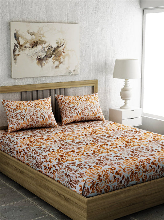 Abstract Print 100% Cotton Bedsheet