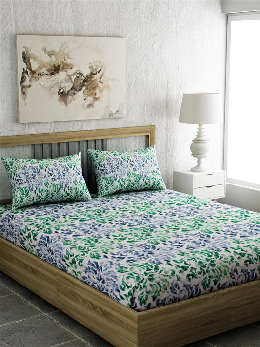 Abstract Print 100% Cotton Bedsheet