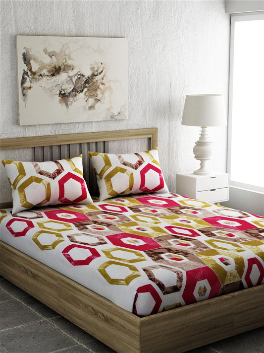 Super King 100% Cotton Bedsheet Set