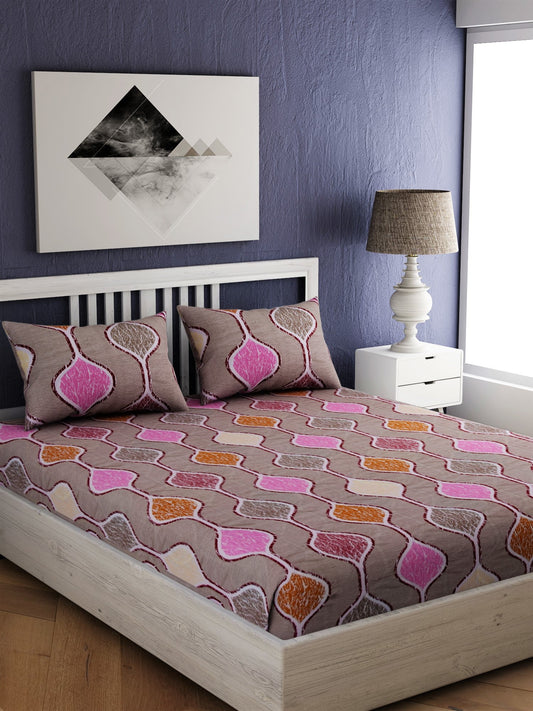 Queen Size 100% Cotton Bedsheet