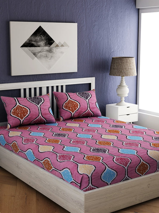 Queen Size 100% Cotton Bedsheet